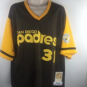 Mitchell & Ness SD Padres #31 Dave Winfield Jersey